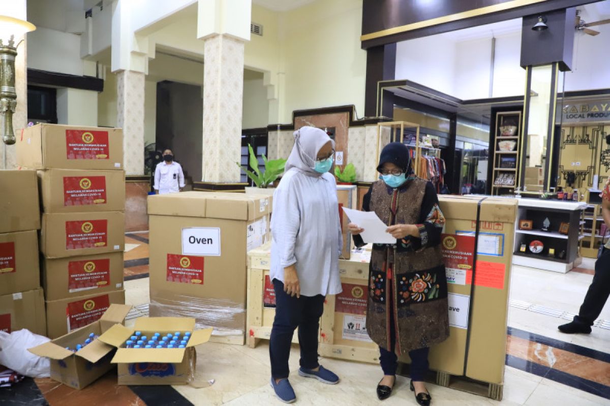 BIN bantu ribuan alkes dan APD untuk penanganan COVID-19 di Kota Surabaya