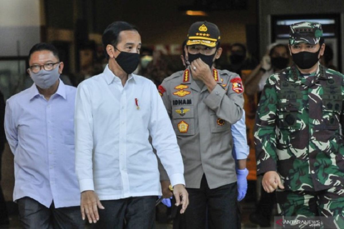 Presiden Jokowi catat 4 hal saat evaluasi proyek strategis selama COVID-19