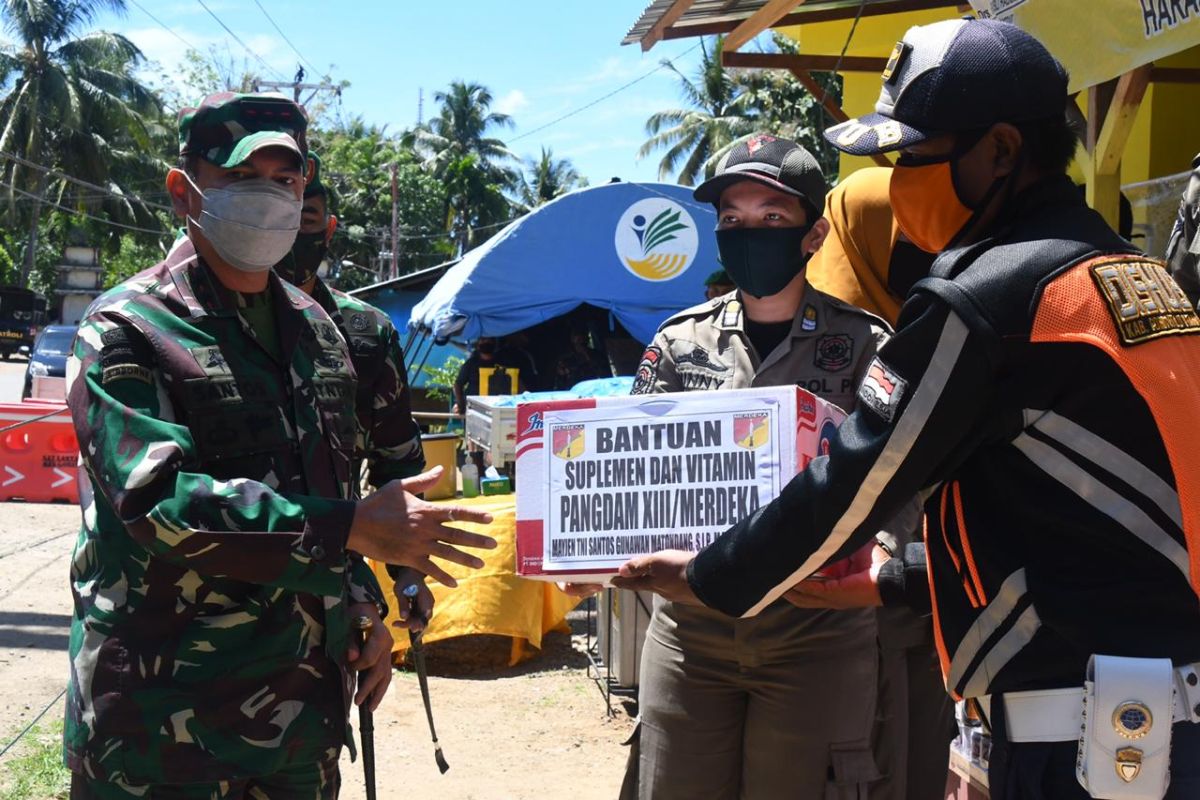 Panglima Kodam XIII tinjau Pos Perbatasan Korem 133/Nani Wartabone