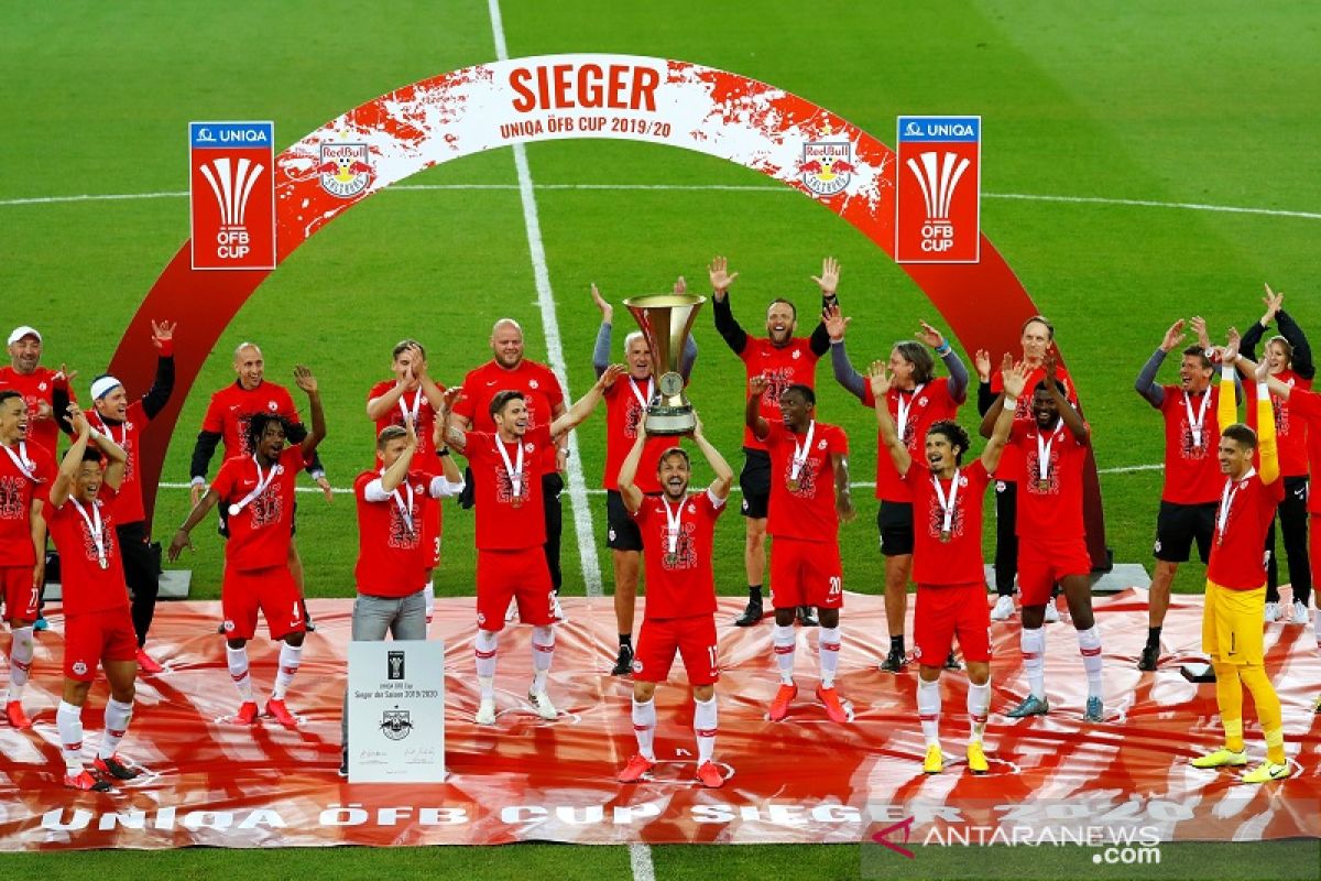 Red Bull Salzburg juara Piala Austria tandai kelanjutan musim 2019/20