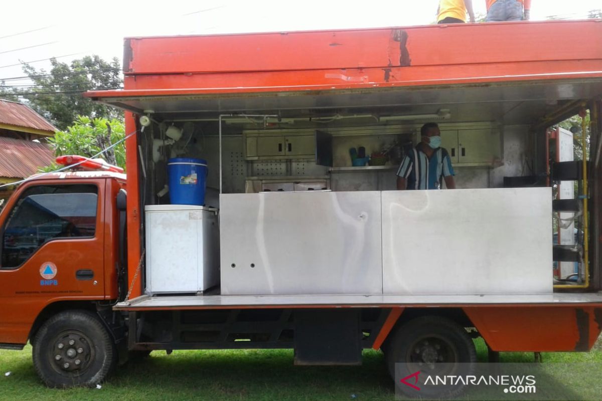 Baubau mulai operasikan kendaraan jadi dapur umum lapangan