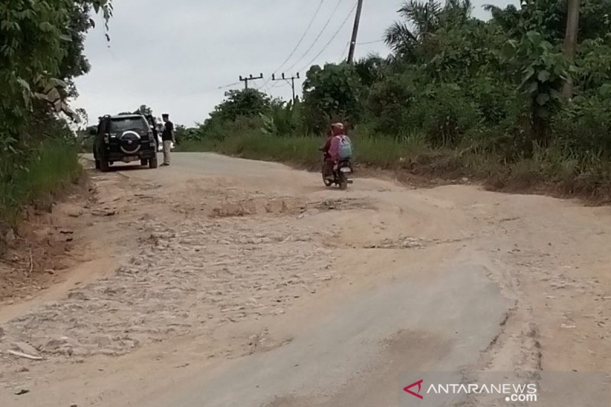 Wabup Penajam mendesak pemprov serius tangani jalan trans-Kalimantan