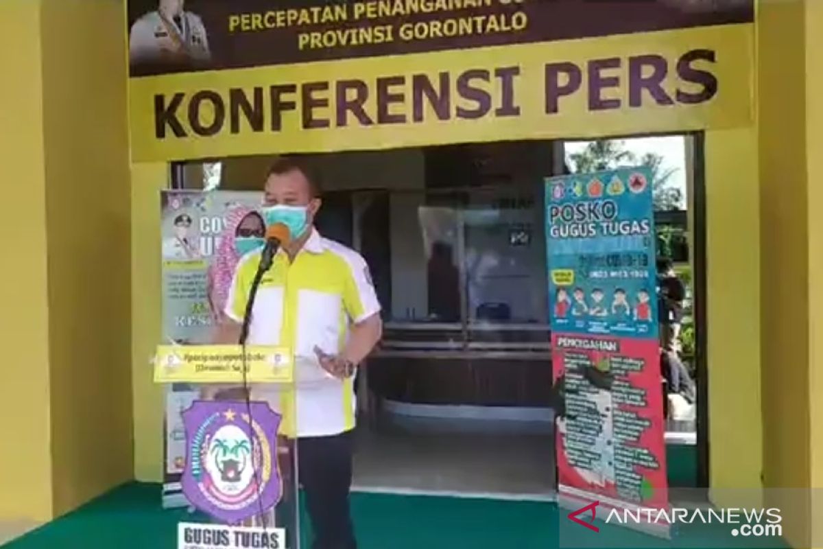 Ada satu tambahan, positif COVID-19 di Provinsi Gorontalo jadi 69