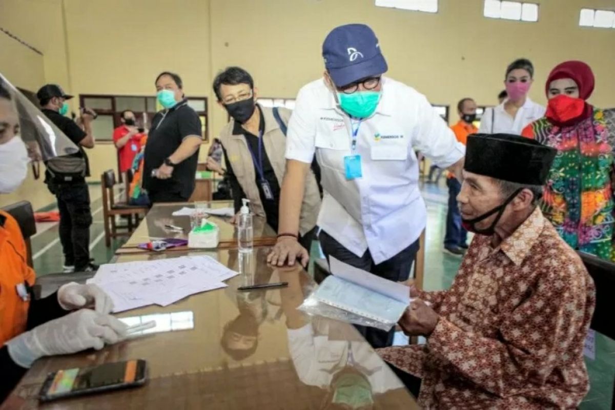 Kemensos: Distribusi bansos tahap I lampaui 95 persen