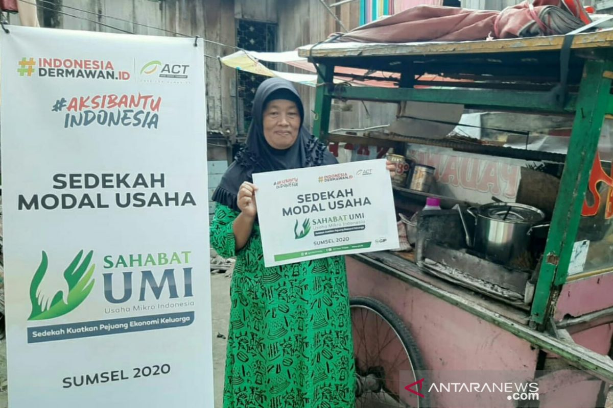 ACT Sumsel peduli usaha kecil yang nyaris bangkrut saat pandemi