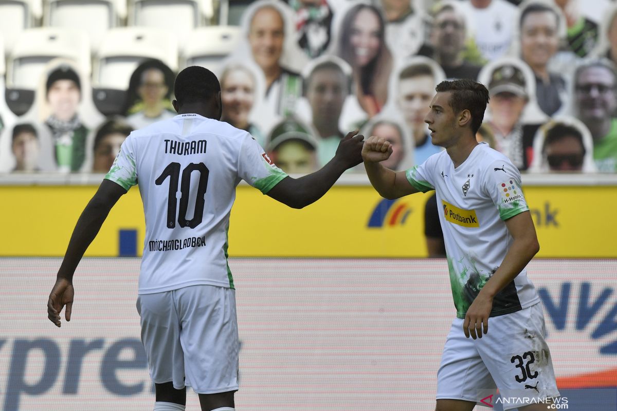 Gladbach sodok ke peringkat ketiga berkat kemenangan 4-1 atas Union