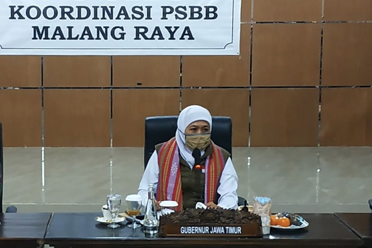 Gubernur minta perilaku disiplin warga Malang Raya terus diperkuat