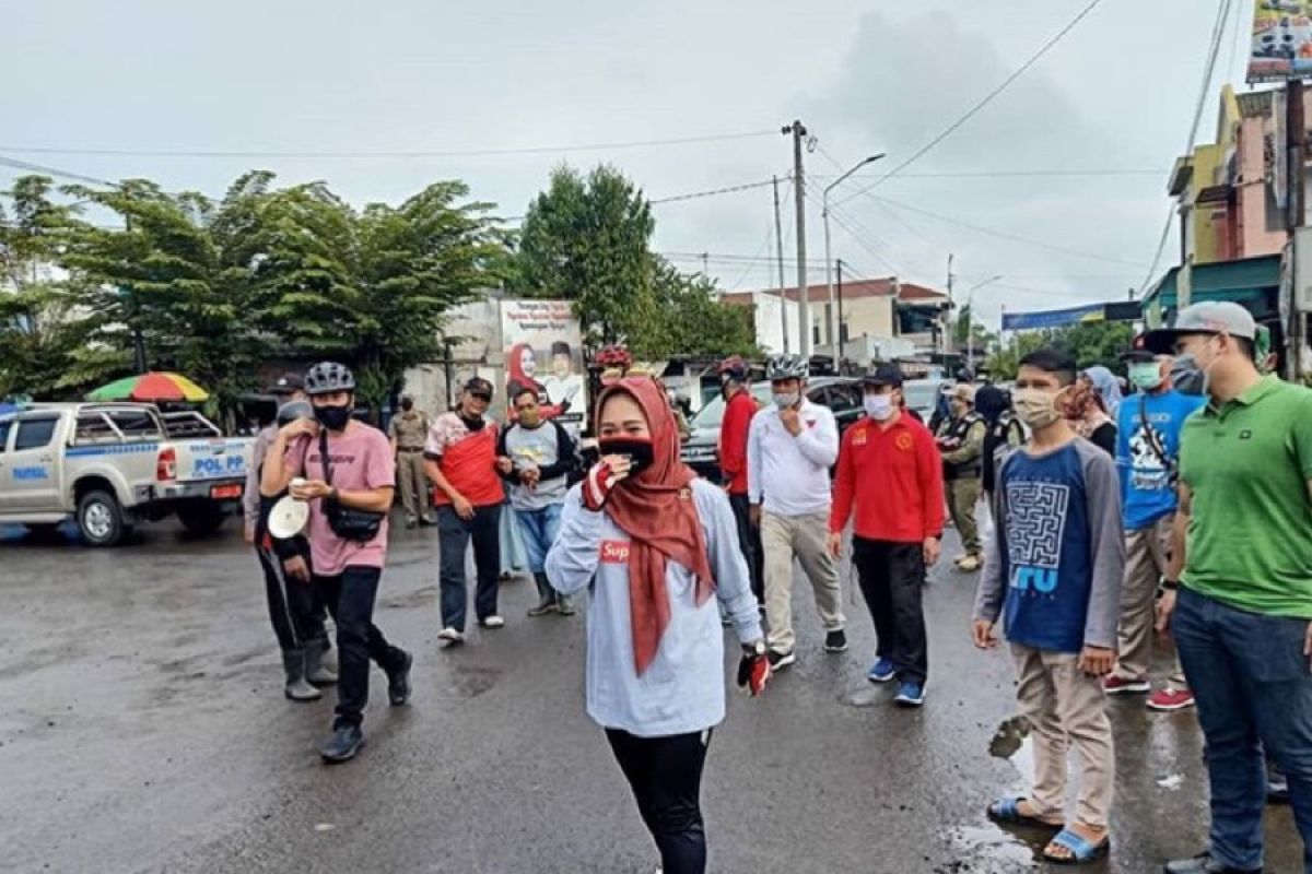 Pemkab intensif sosialisasi pencegahan COVID-19 di Pasar Badog Bancar Purbalingga