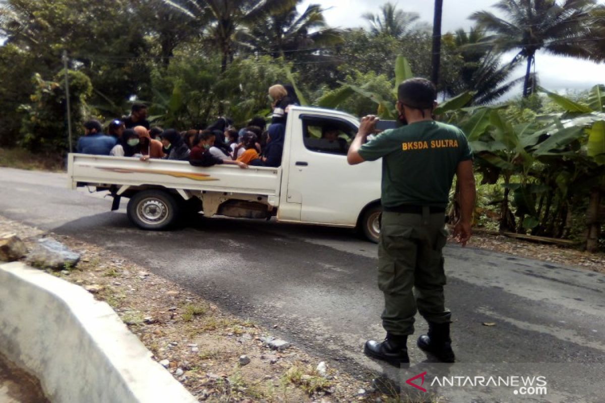 Cegah pengunjung, BKSDA Sultra lakukan penjagaan di objek wisata alam