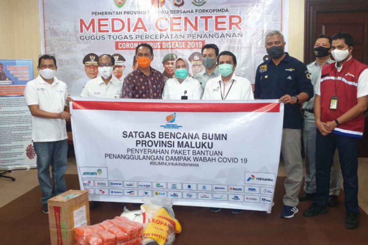 Satgas Bencana BUMN salurkan 7.981 paket bantuan di Maluku