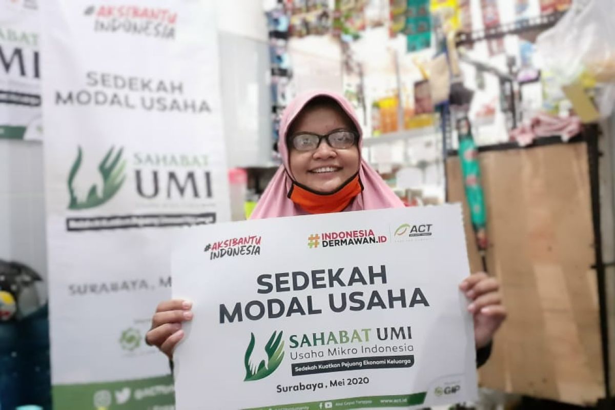 ACT Jatim bantu usaha  ultra mikro terdampak COVID-19