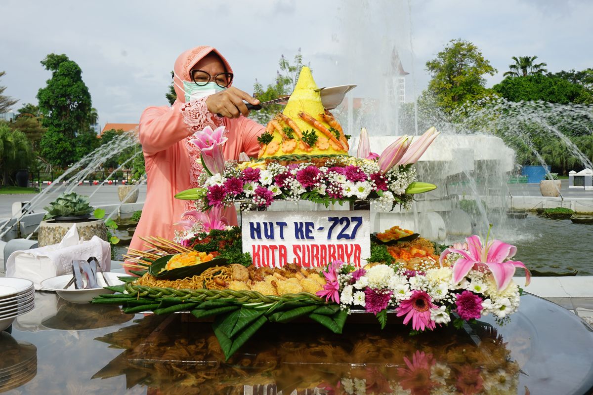 Perayaan HUT ke-727 Kota Surabaya digelar secara sederhana