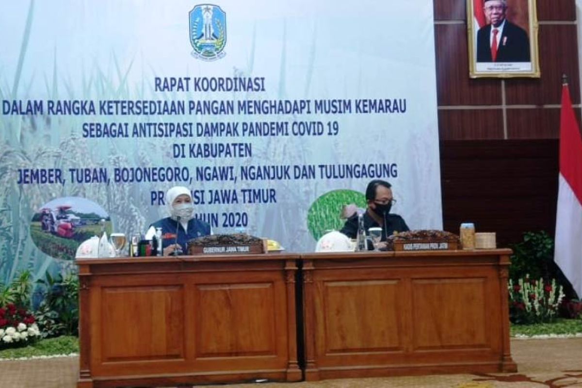 Pemprov Jatim pastikan stok beras surplus saat pandemik COVID-19