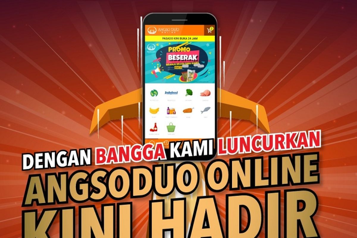 Kini hadir wajah baru 'Angso Duo Online' dengan aplikasi android