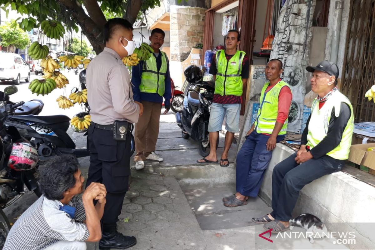 Polres Bangka Barat bantu sosialisasi penerapan normal baru