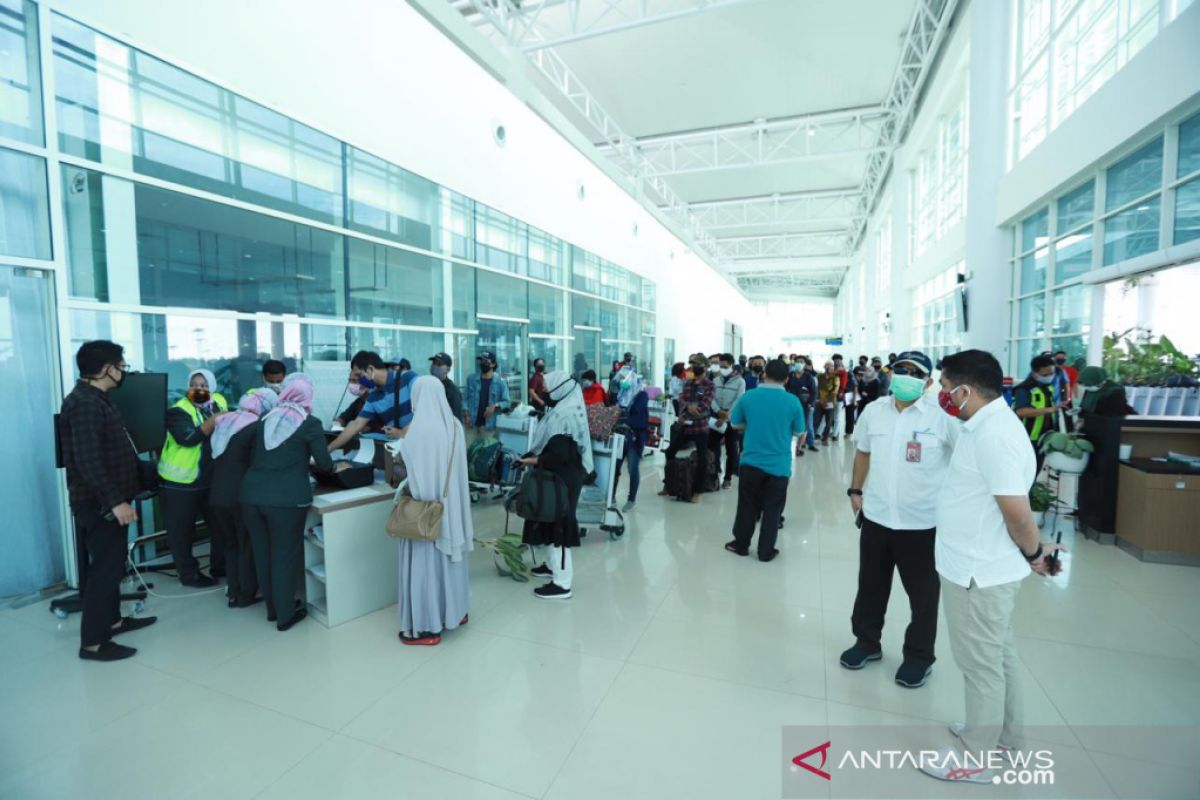 S Kalimantan DPRD Deputy Speaker monitors Sjamsudin Noor Airport in facing new normal