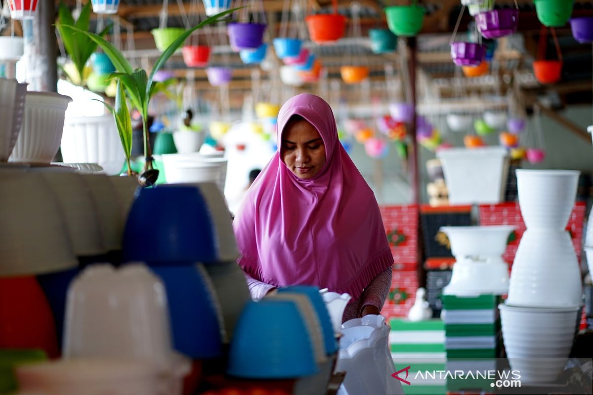 Penjualan pot bunga di Gorontalo naik selama pandemi COVID-19