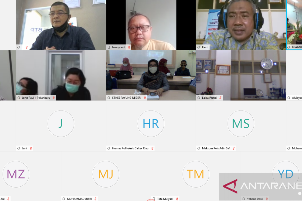 LLDIKTI Wilayah X serahkan SK Prodi baru ke pimpinan PTS secara virtual