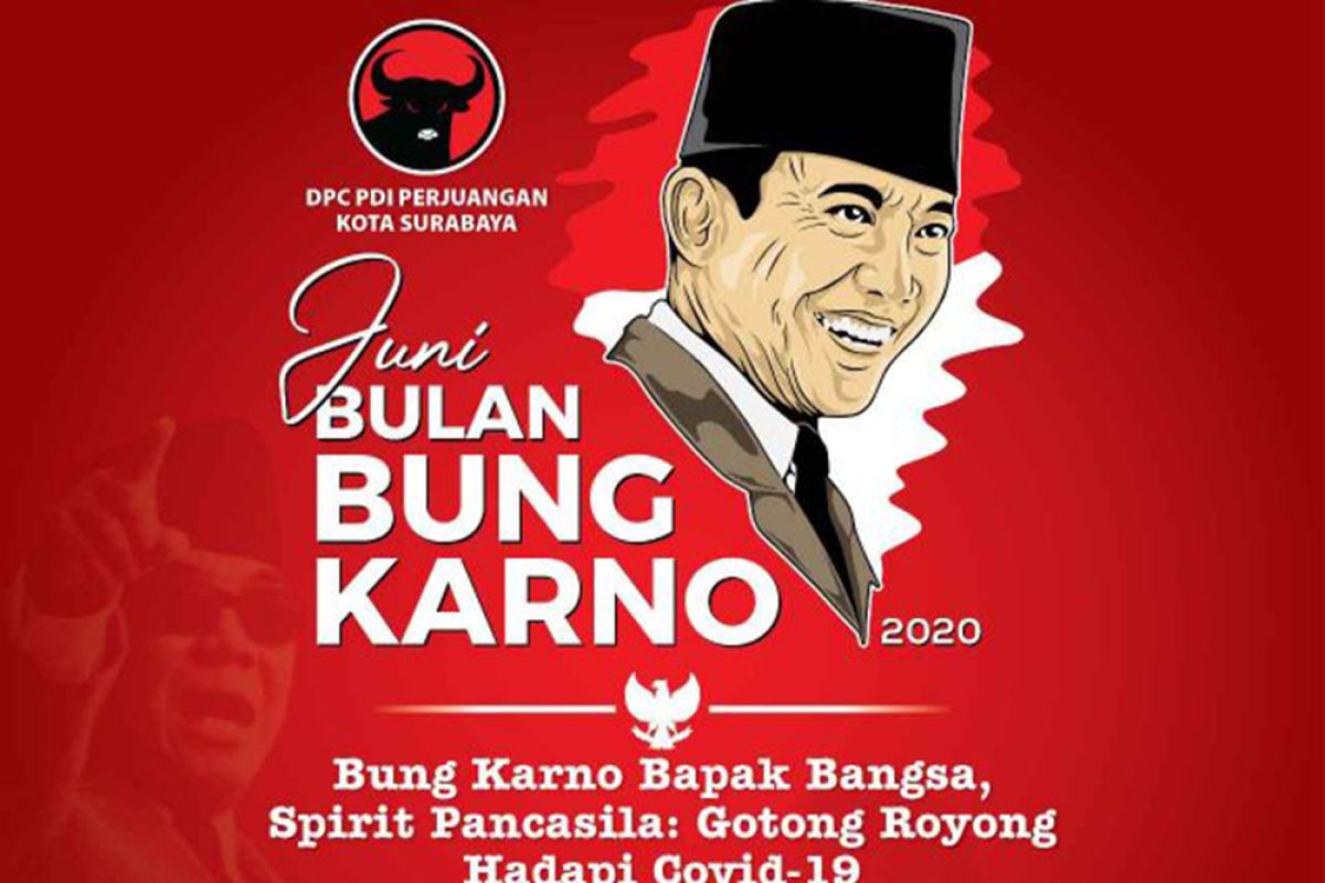 PDIP Surabaya gelar lomba foto dan bagi buku di Bulan Bung Karno
