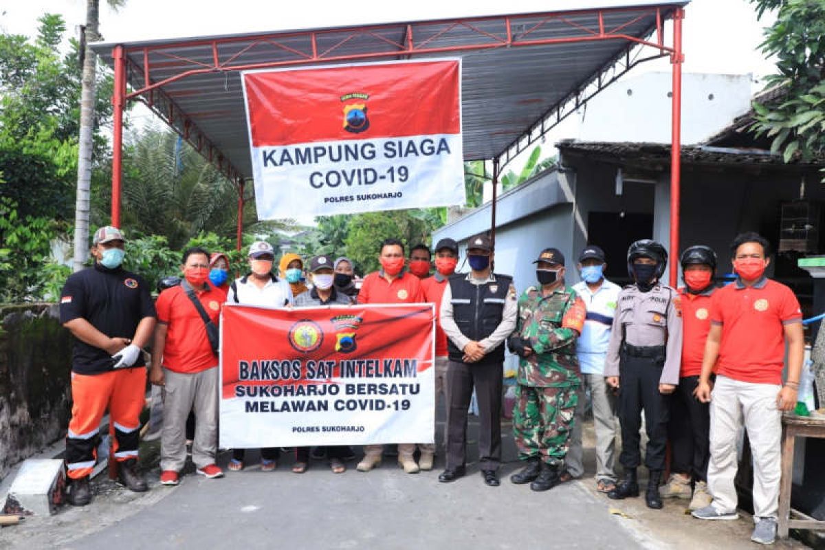 Polda Jateng membentuk 284 Kampung Siaga COVID-19