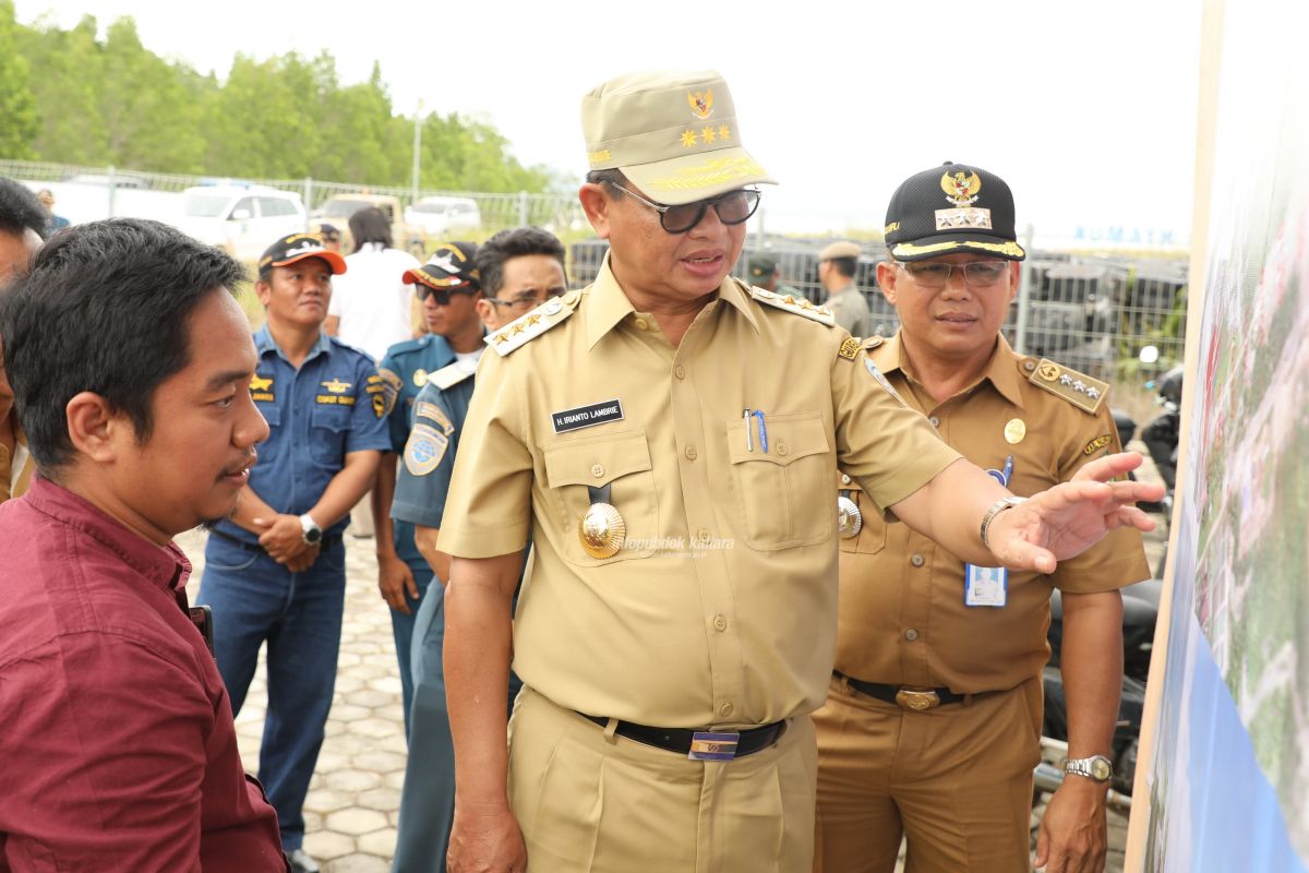 PLBN Sei Pancang Masuki Tahapan Pematangan Lahan