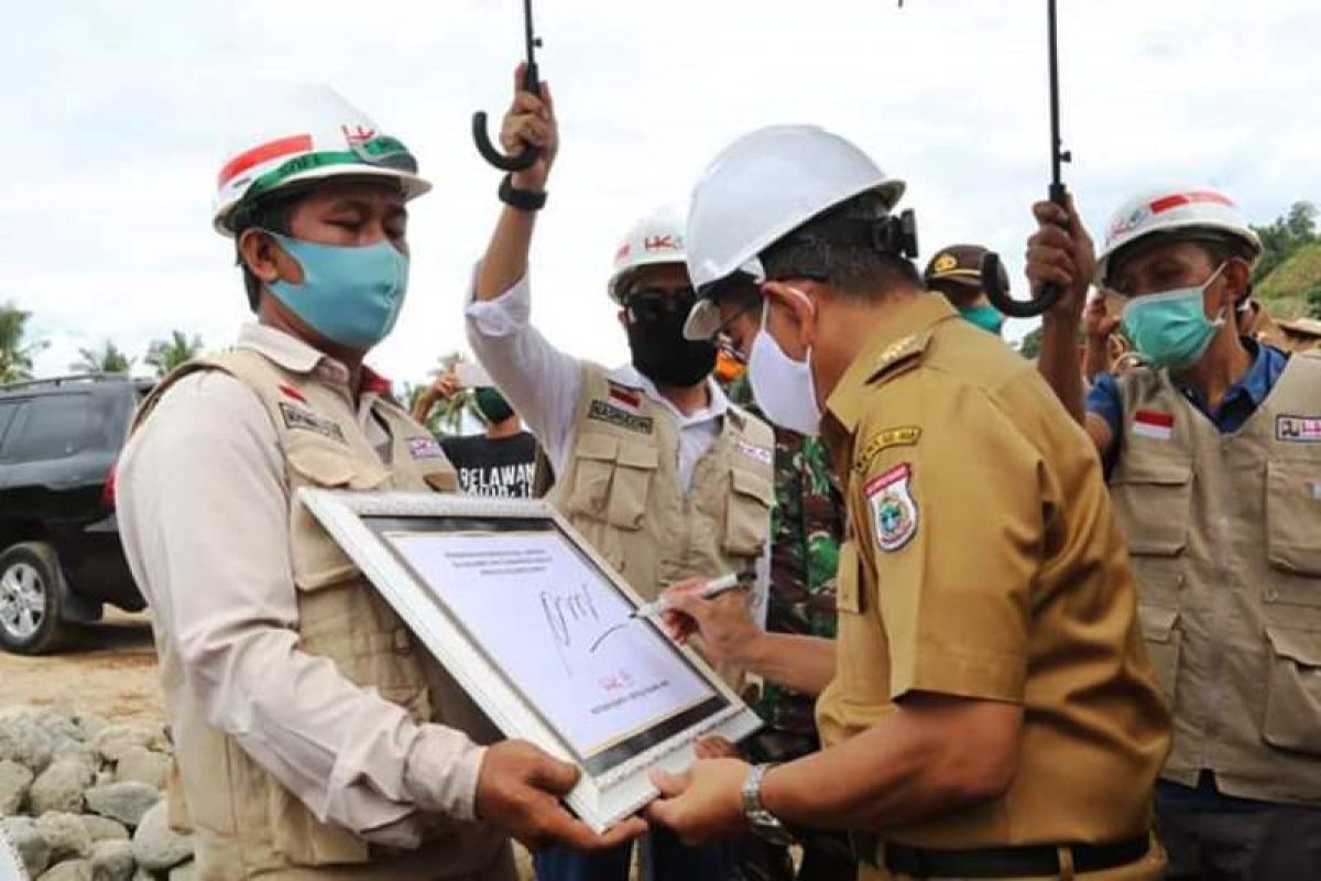 Gubernur Sulbar resmikan pembangunan Bendungan Kalukku Mamuju