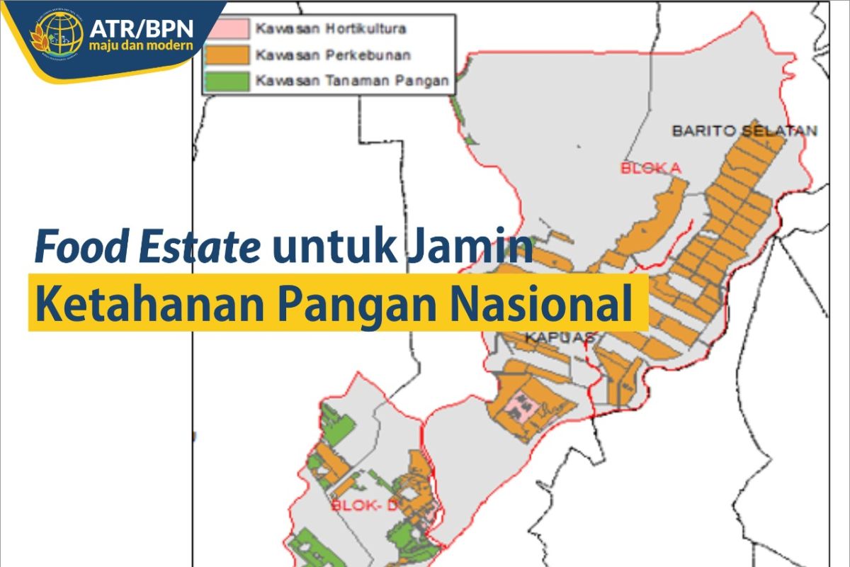 Pemerintah berencana ciptakan  lumbung pangan baru baru