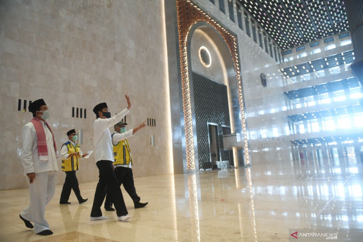 Jelang PSBB berakhir, Masjid Istiqlal belum putuskan waktu pembukaan