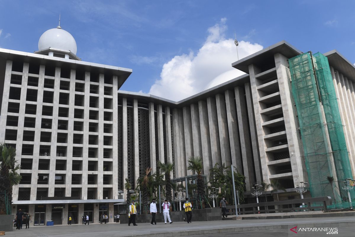 Masjid Istiqlal belum selenggarakan Shalat Jumat, ini alasannya