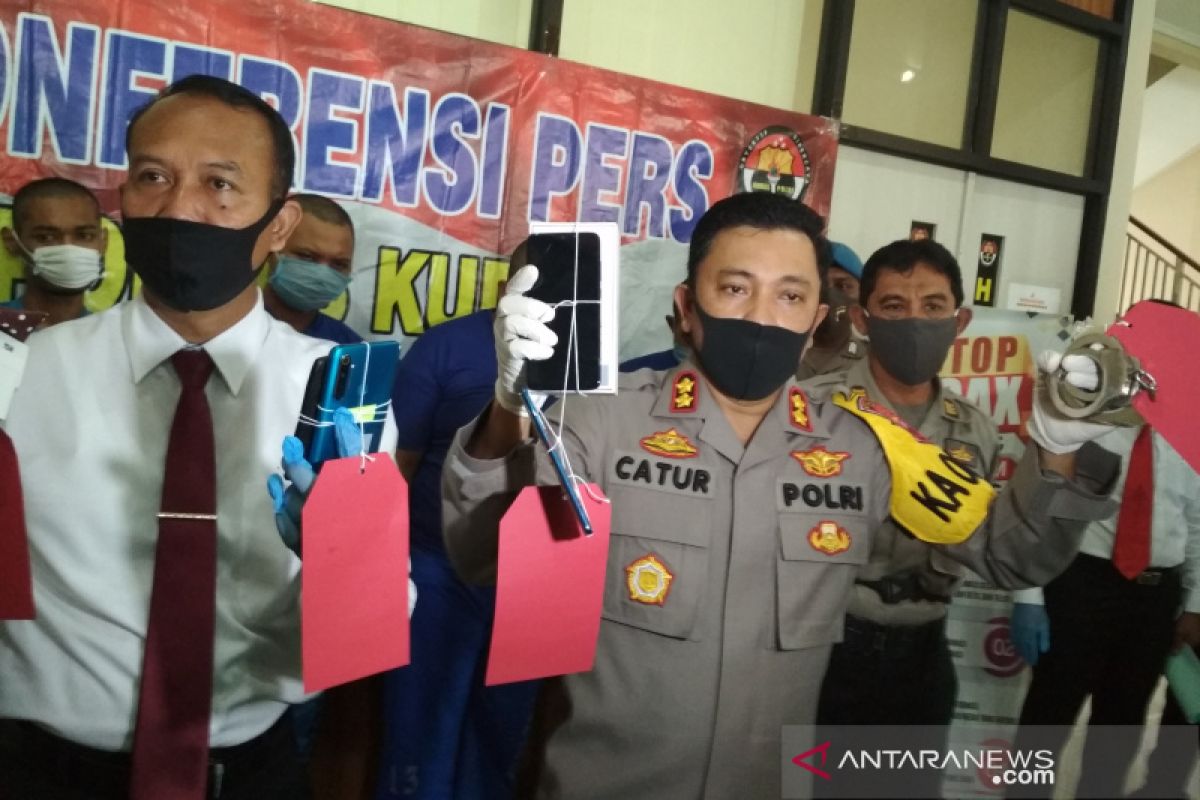 Lima tersangka pelaku pencurian dengan menyekap korban diringkus polisi