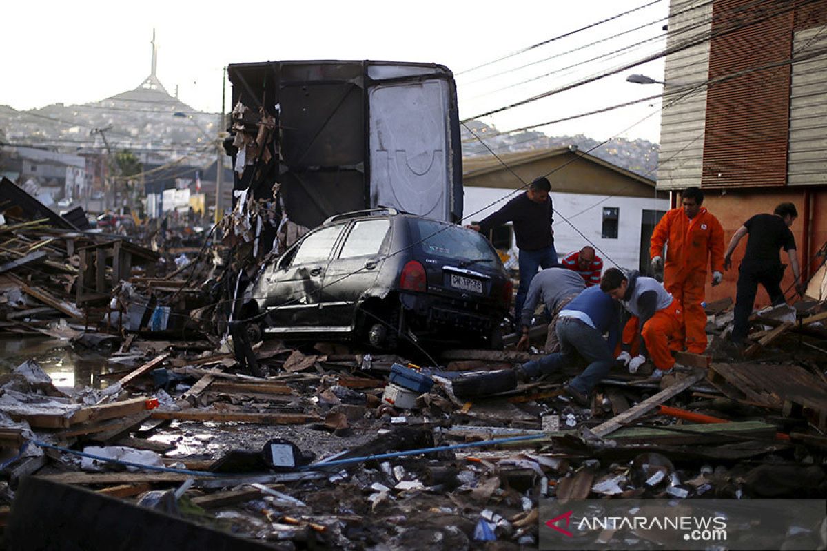 Gempa magnitudo  6,2 guncang Chile