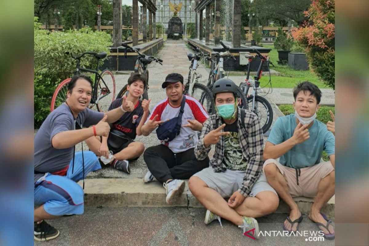 Pesepeda di Palangka Raya harapkan jalur khusus hingga toleransi pengguna kendaraan bermotor