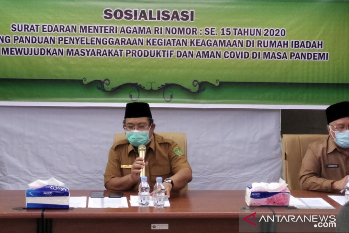 Kemenag Kutim sosialiasikan panduan kegiatan rumah ibadah