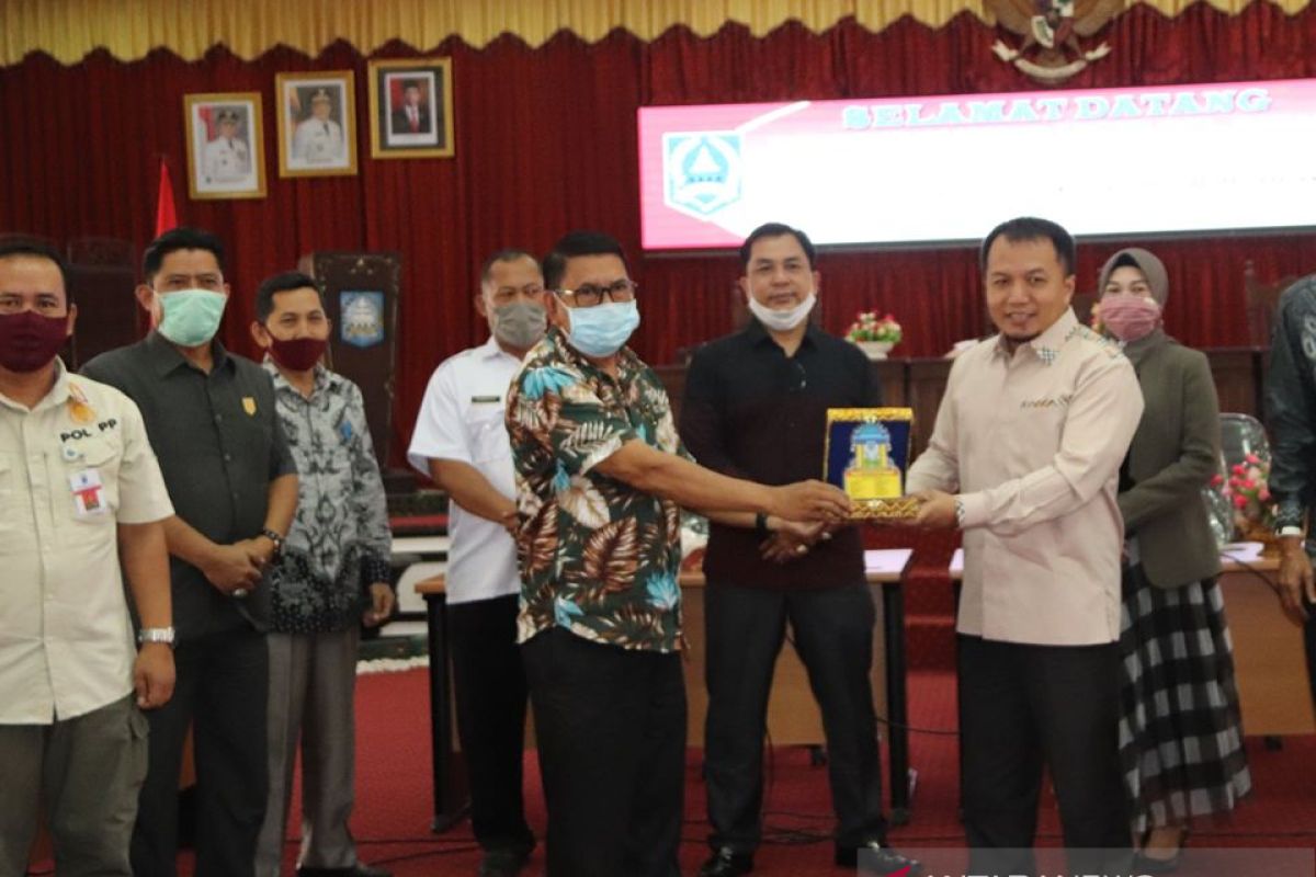 DPRD Kabupaten Banjar belajar penanganan COVID-19 ke HSS