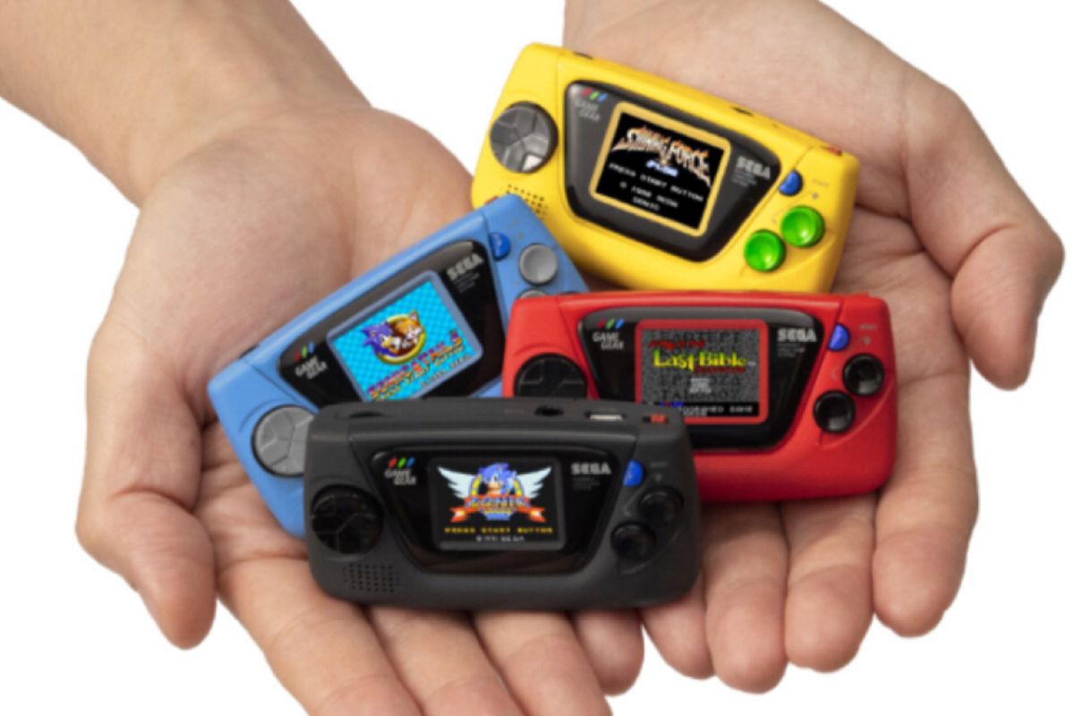 Sega buat konsol mini Game Gear Micro