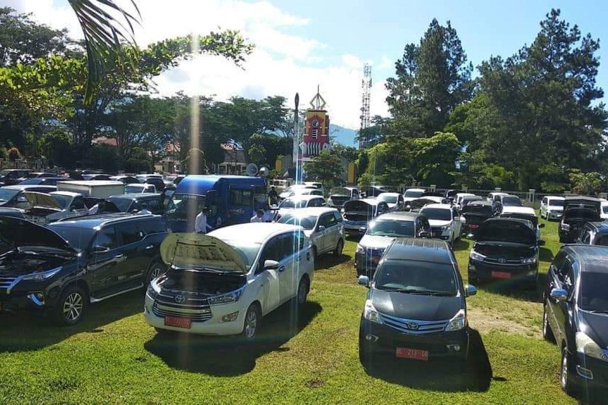 Pemkab Aceh Tengah kumpulkan kendaraan dinas, begini penyebabnya