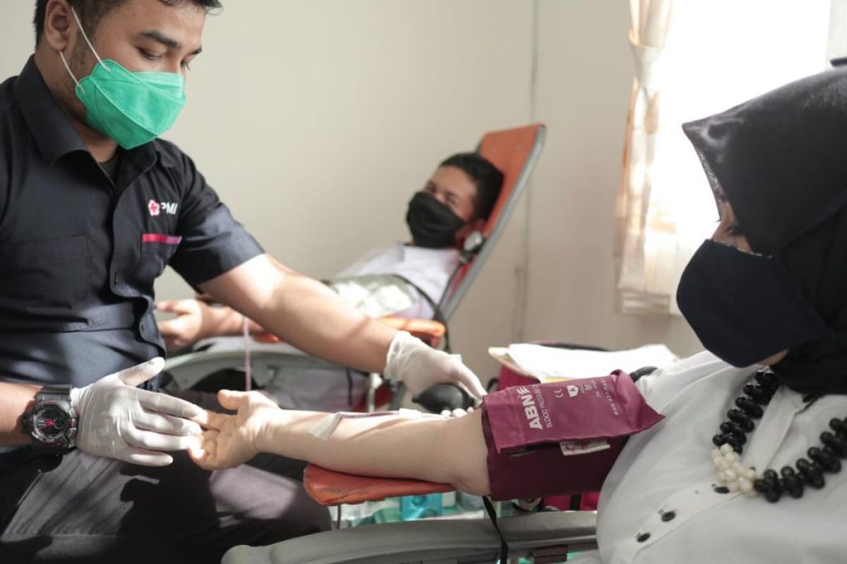 Donor darah ASN Pemerintah Aceh capai 1.337 kantong darah