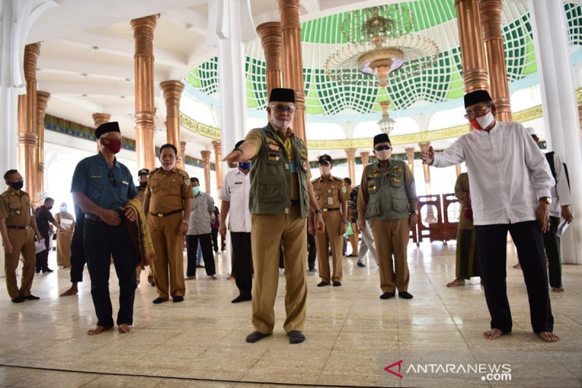 Mulai relaksasi, tempat peribadatan di Kota Jambi dibuka untuk umum