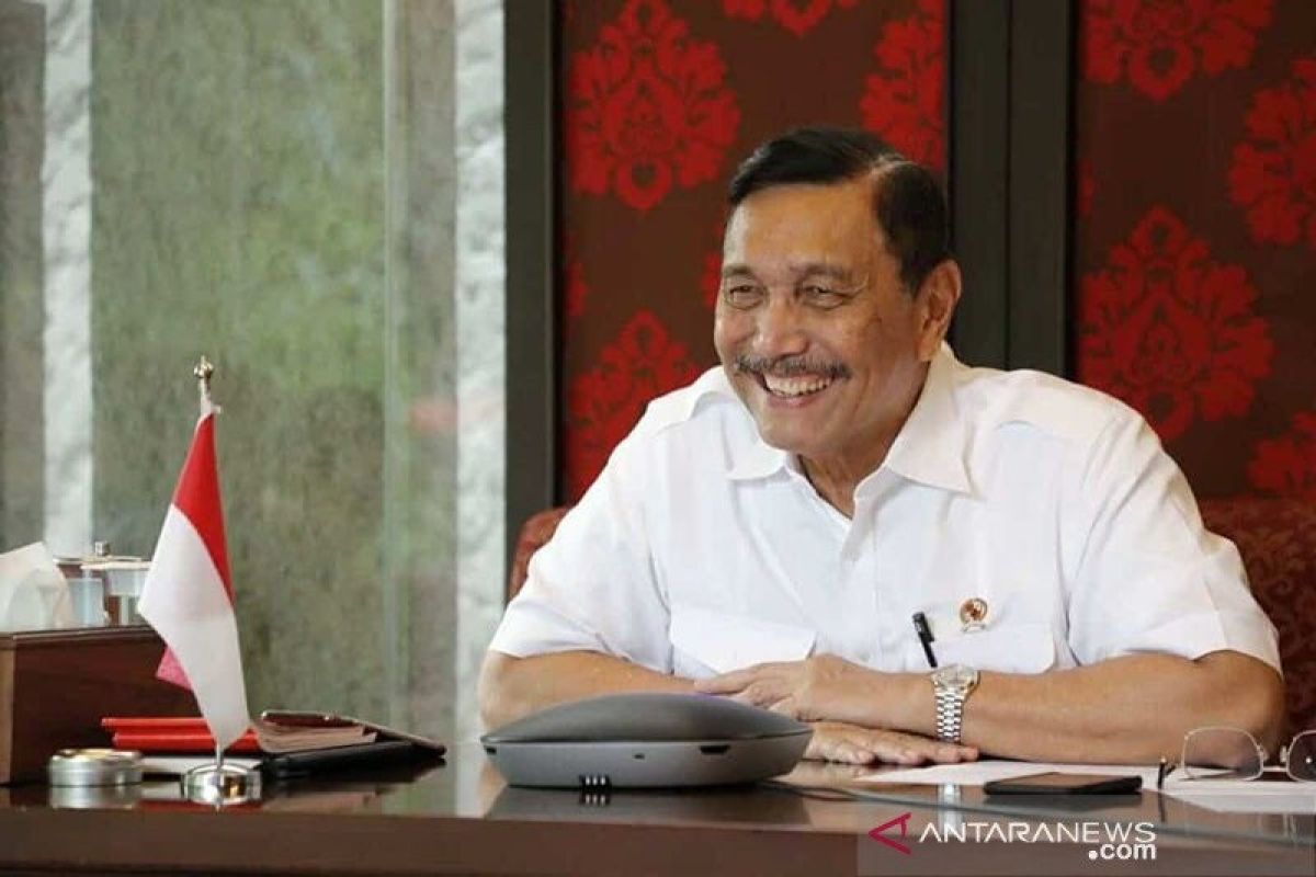 Luhut klaim kasus virus corona/COVID-19 di Indonesia terus menurun