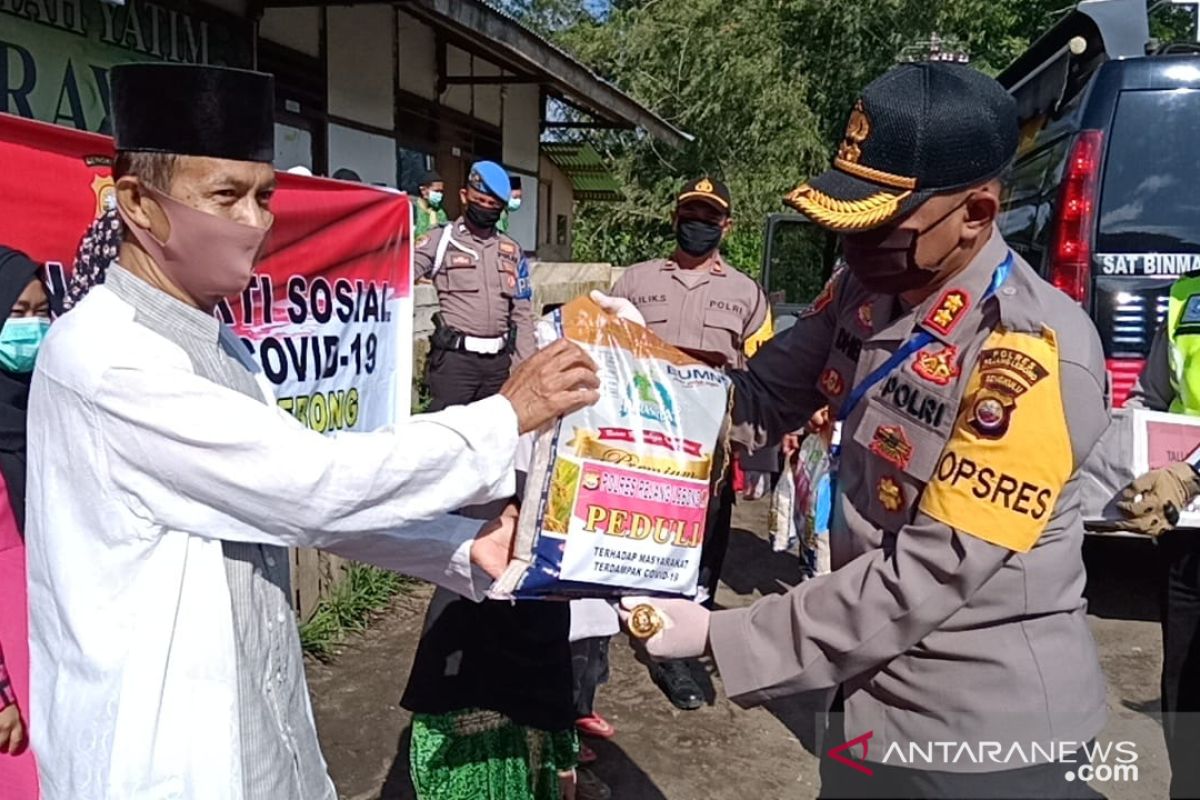 Polres Rejang Lebong siapkan beras 10 ton bagi warga