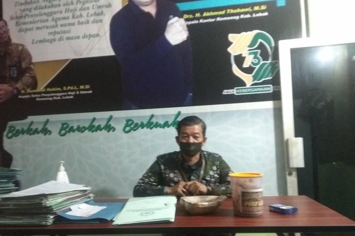 Kemenag Kabupaten Lebak siap kembalikan biaya haji