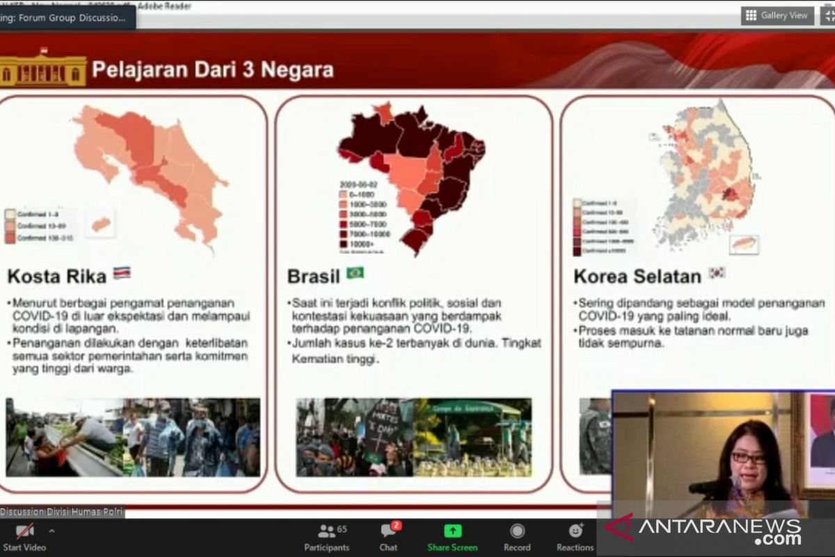 Normal baru, KSP: Indonesia bisa belajar pengalaman tiga negara