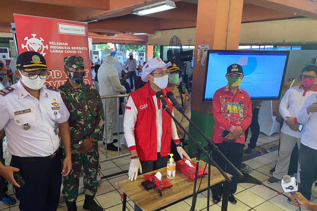 "Rapid test" COVID-19 Terminal Kampung Rambutan sasar sopir angkutan