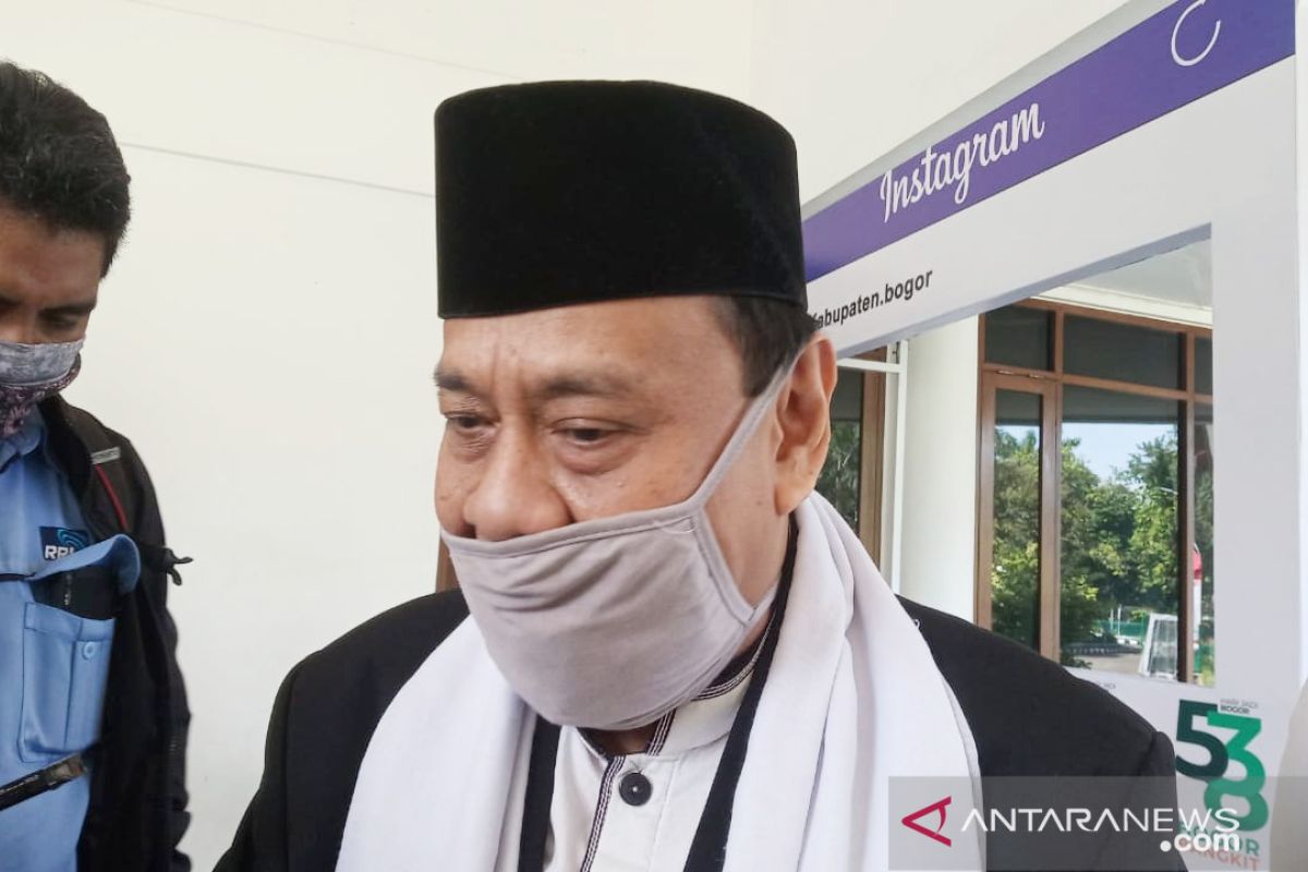 MUI Bogor ingatkan umat islam tetap jaga jarak saat shalat berjamaah