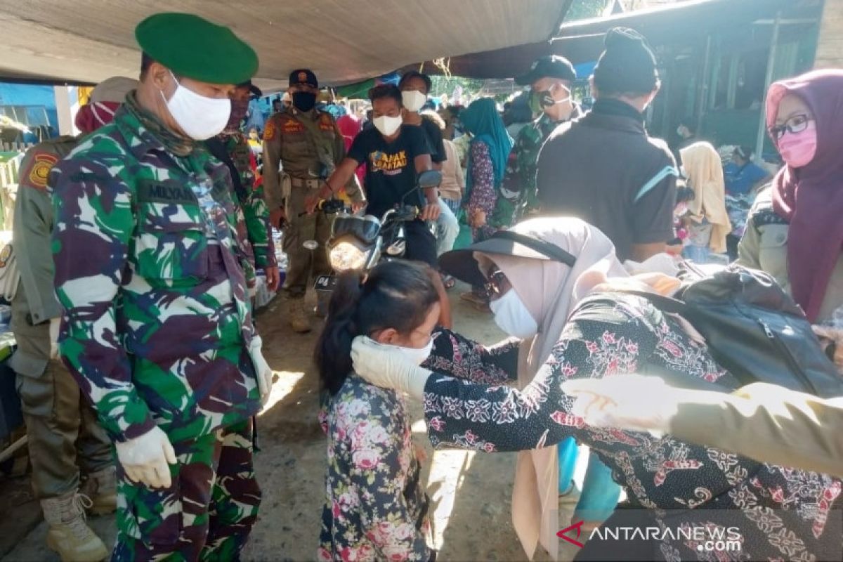 Gugus Tugas Pulang Pisau susuri pasar ingatkan penggunaan masker