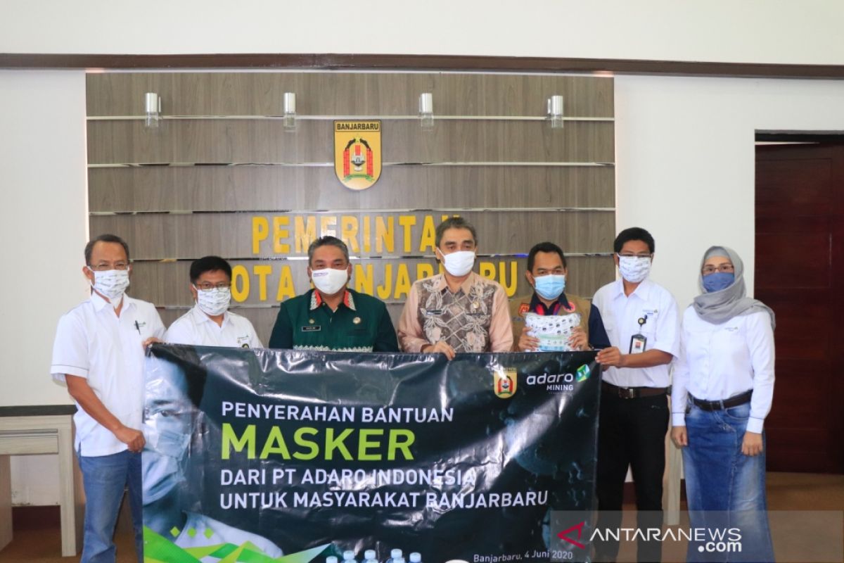 Wali Kota terima bantuan 6.000 masker