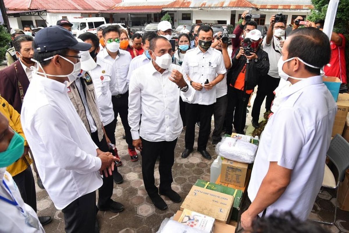 Gubernur Sumut minta Humbang Hasundutan pertahankan zona hijau  corona