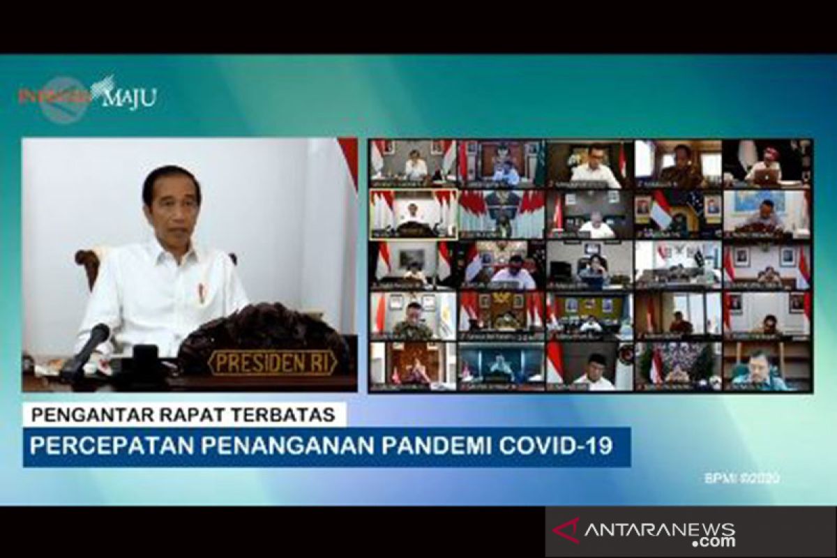 Jokowi minta manajemen data terkait COVID-19 diperbaiki