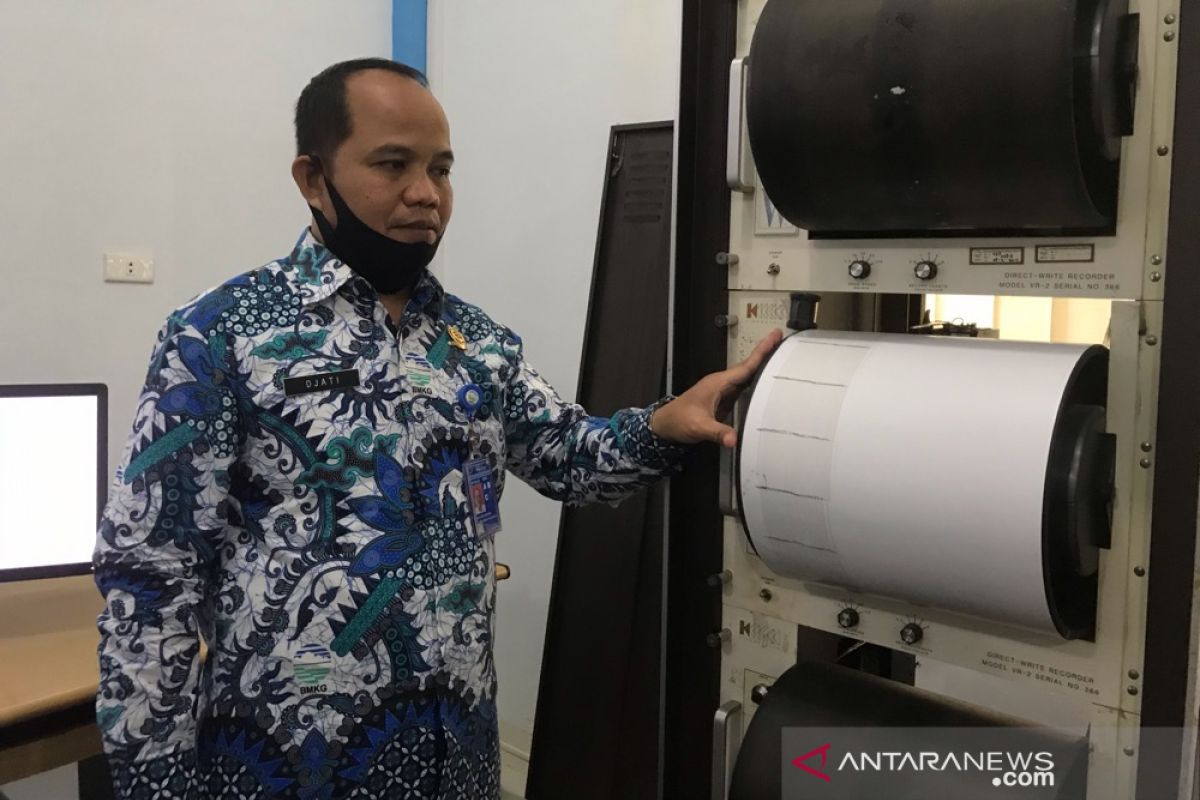 BMKG catat 20 gempa bumi susulan di Sabang