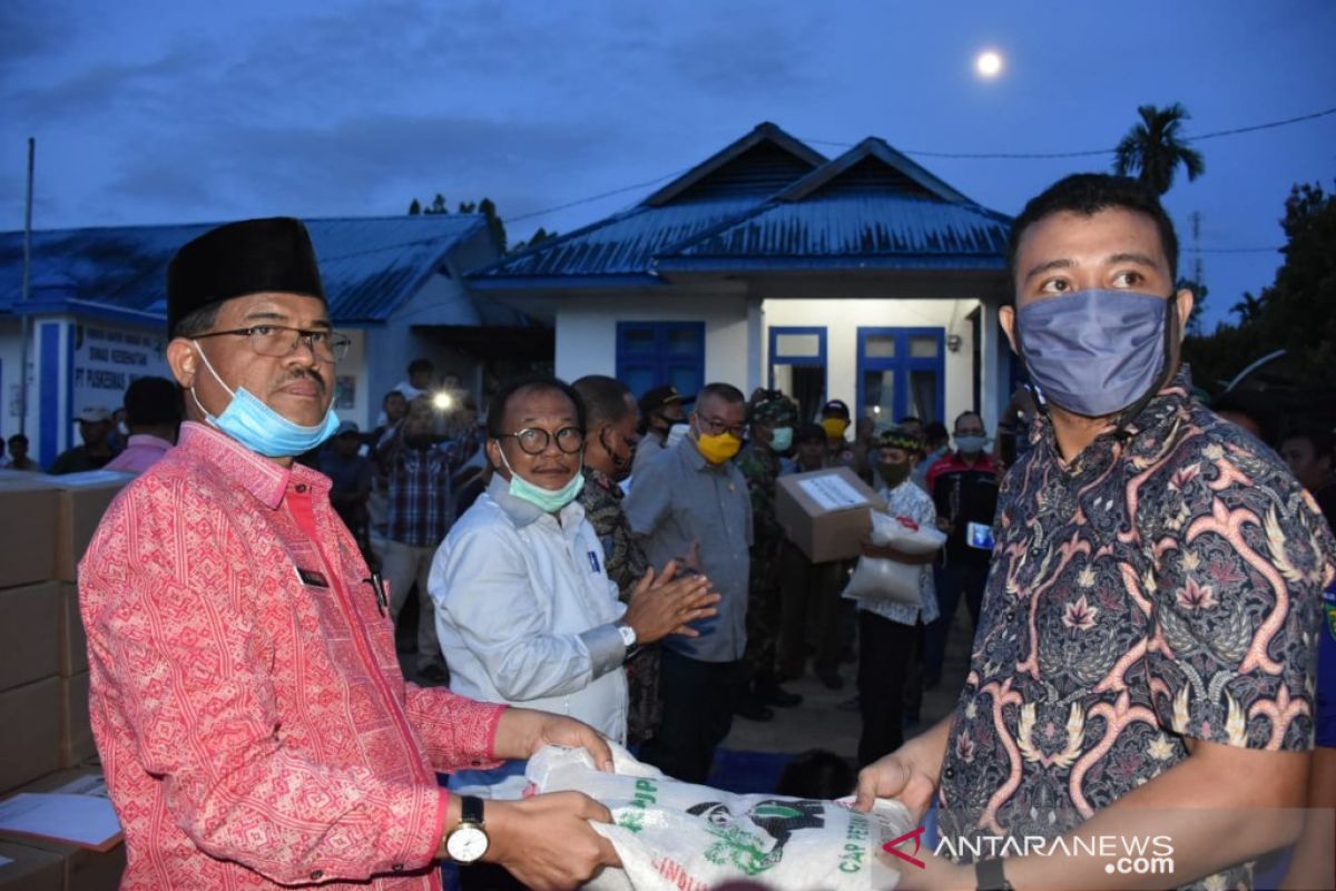 Bansos Sembako Pemprov Sumut di Madina mulai disalurkan